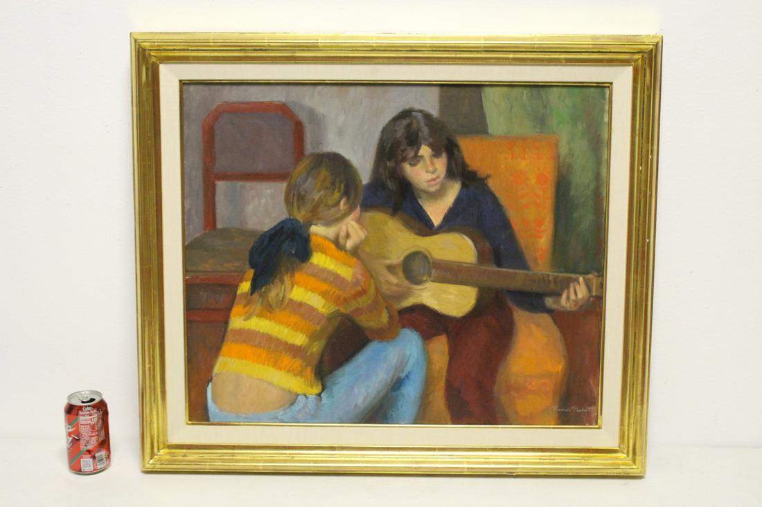 Beautiful oil on canvas painting by Ramon Pichot (1 of 10)