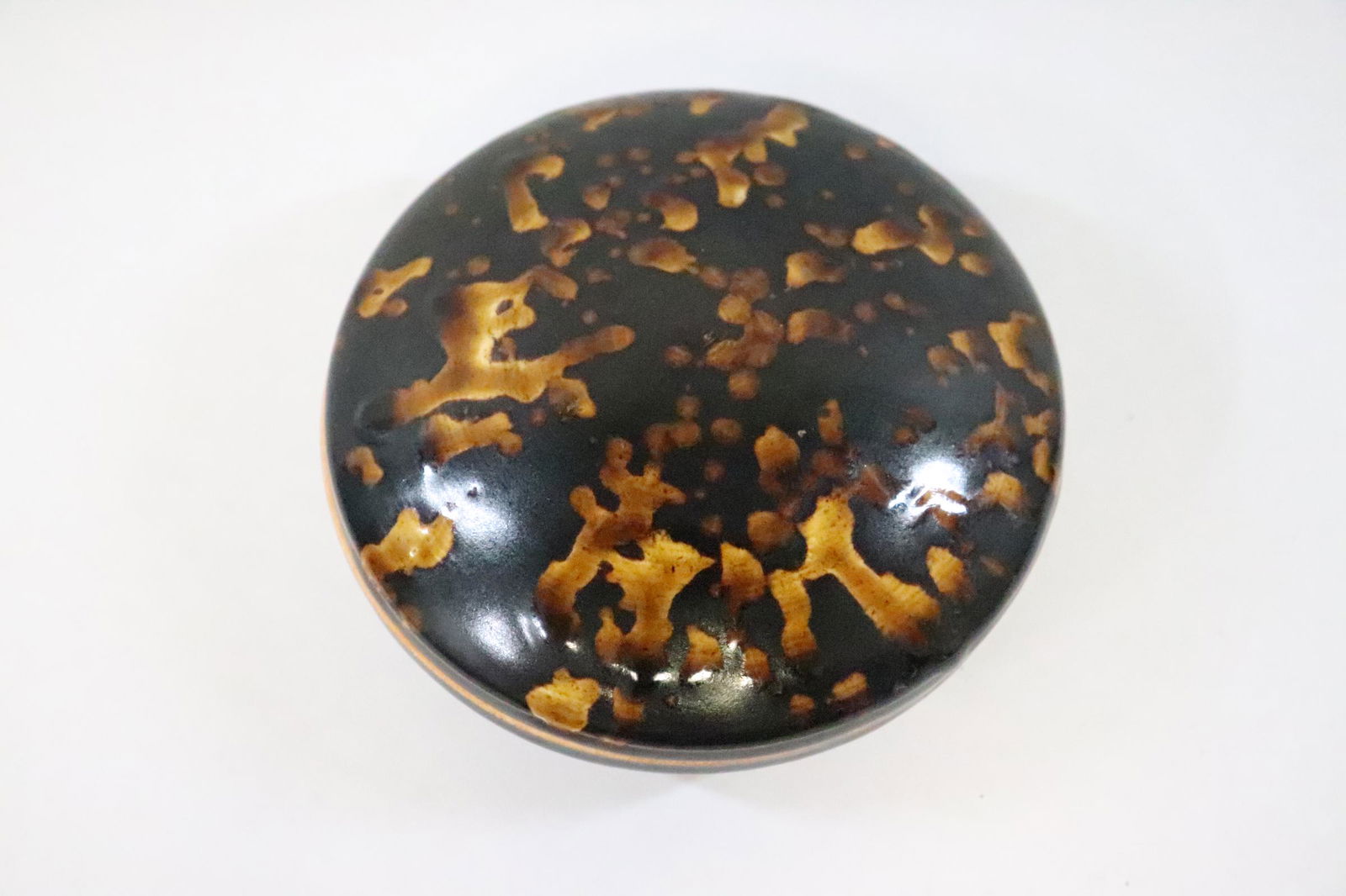 Song style brown glazed covered ink box (1 of 10)