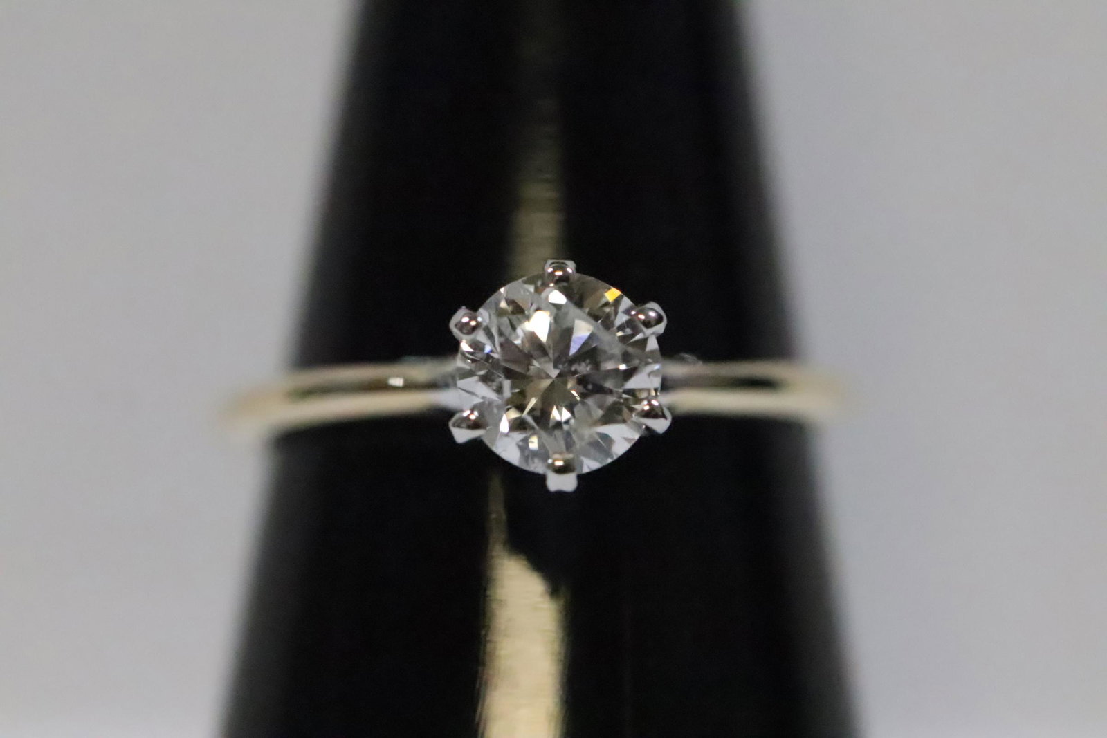 14K Y/G diamond ring, with GIA certificate (1 of 12)