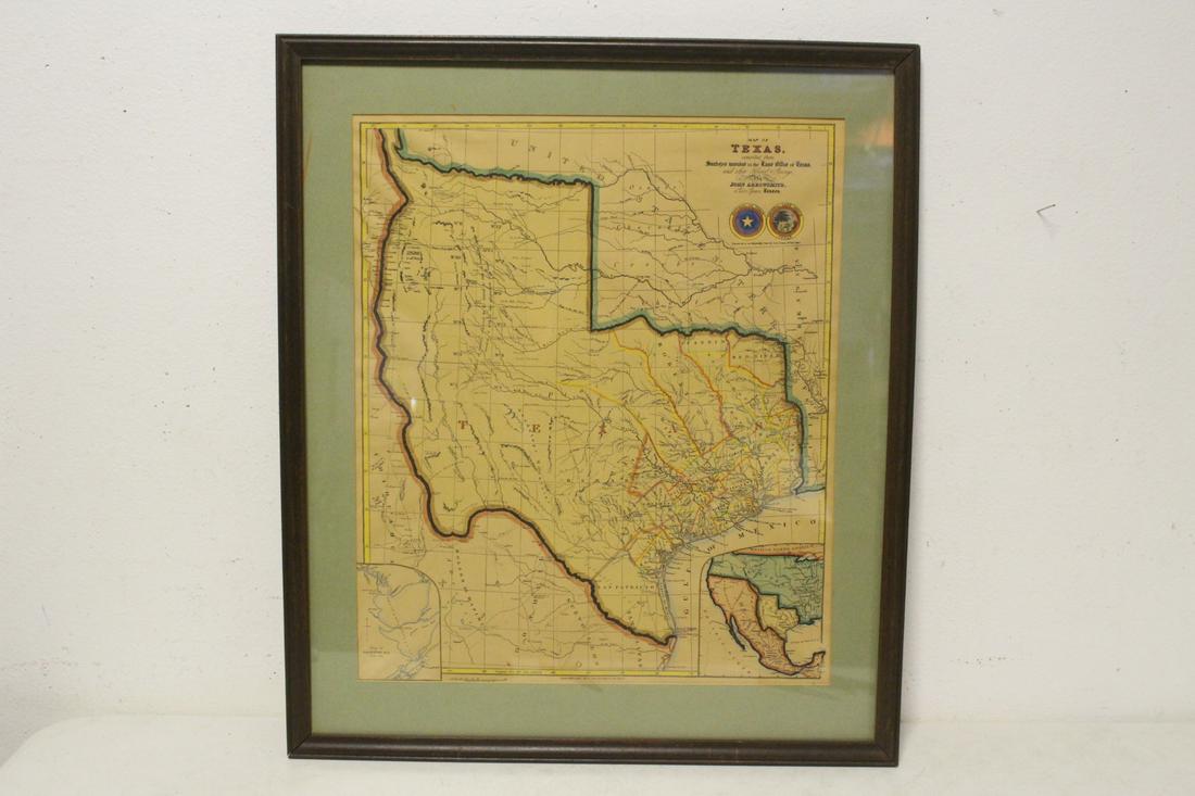 Vintage map of Texas (1 of 11)
