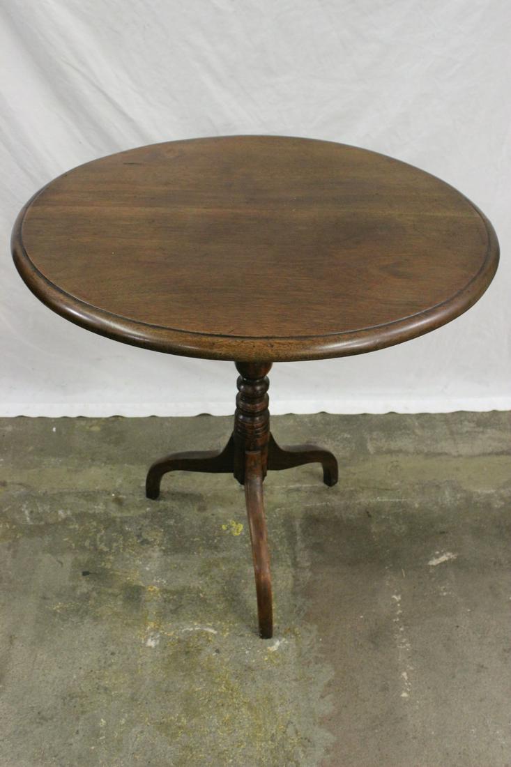 mahogany 18th/19th c. flip top tea table (1 of 10)