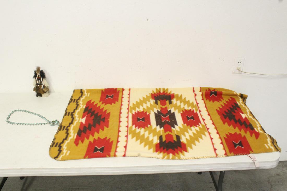 Indian Kachina doll, a blanket, & an Indian style (1 of 11)