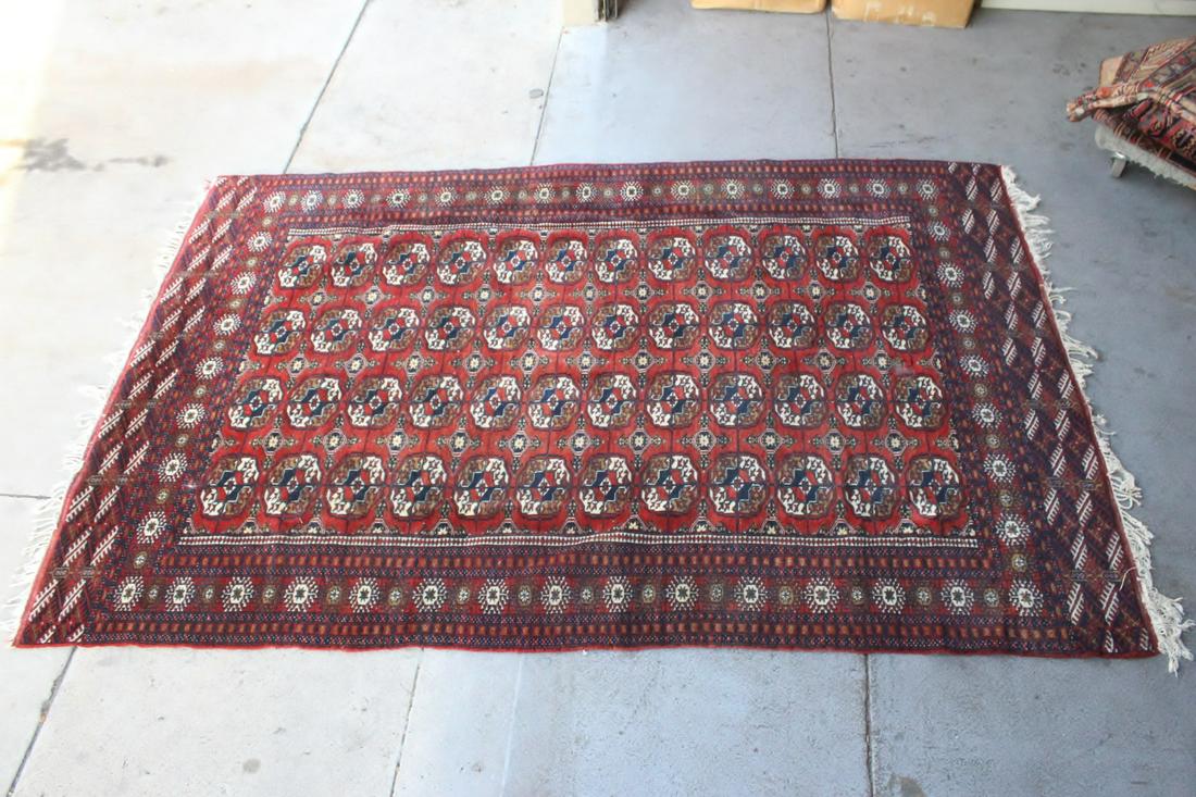 A fine large Bokhara rug (1 of 9)