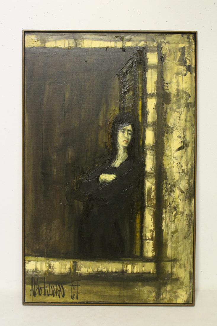 large oil on canvas painting by Aldo Luongo (1 of 10)