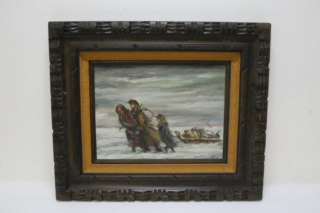 Oil on canvas by Argentina artist Jacob Wolberg (1 of 12)