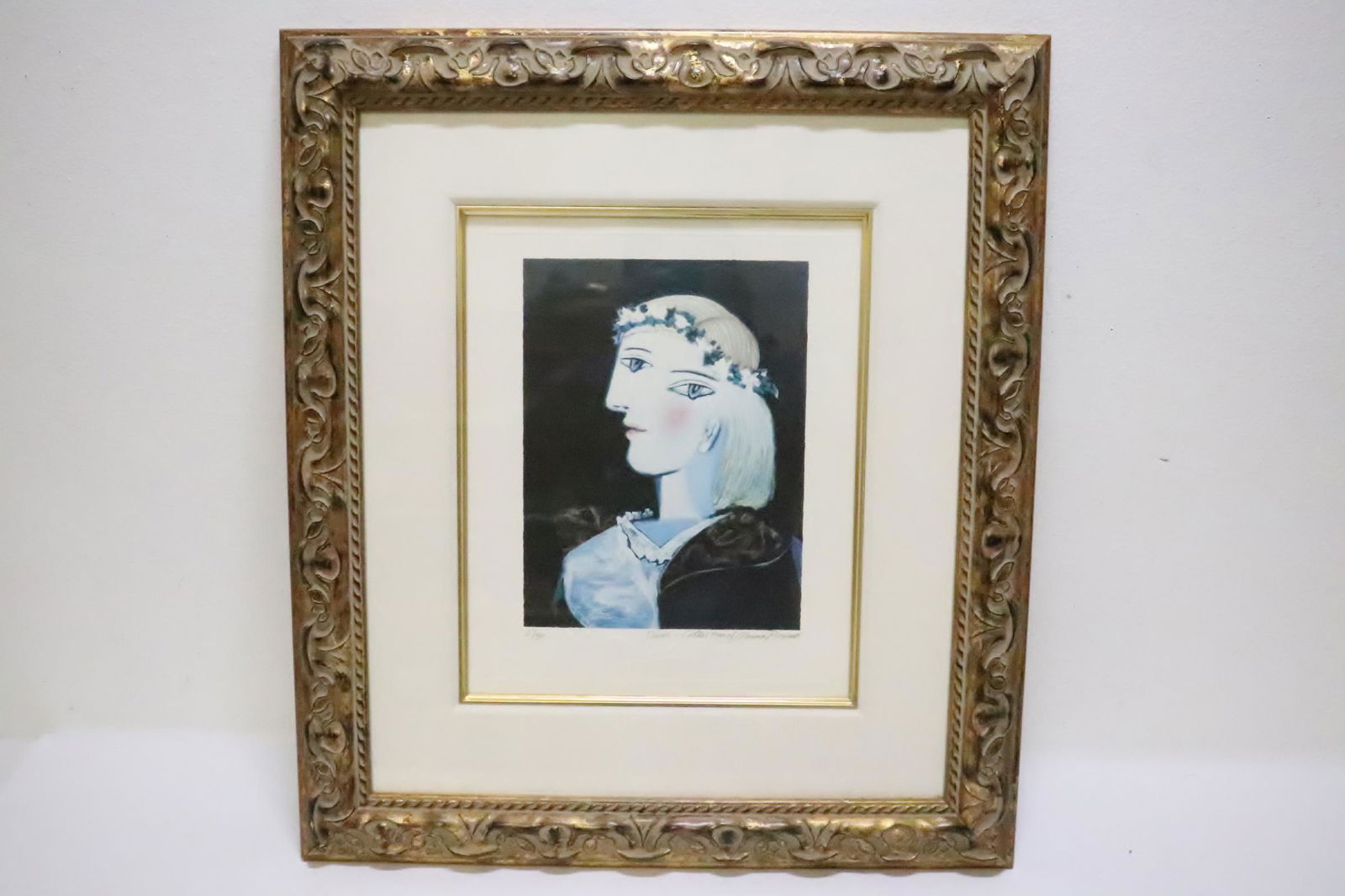 A framed Picasso print (1 of 12)