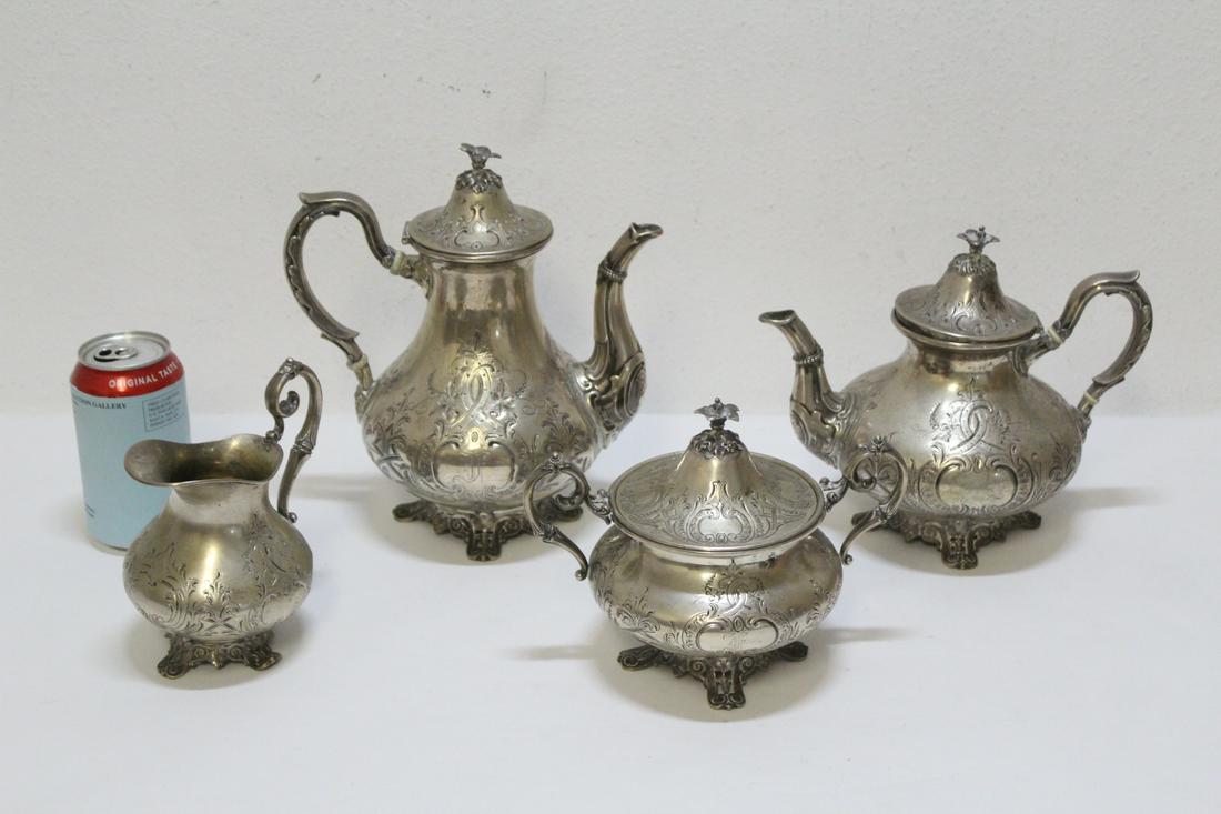 4 piece Continental silver (1 of 10)