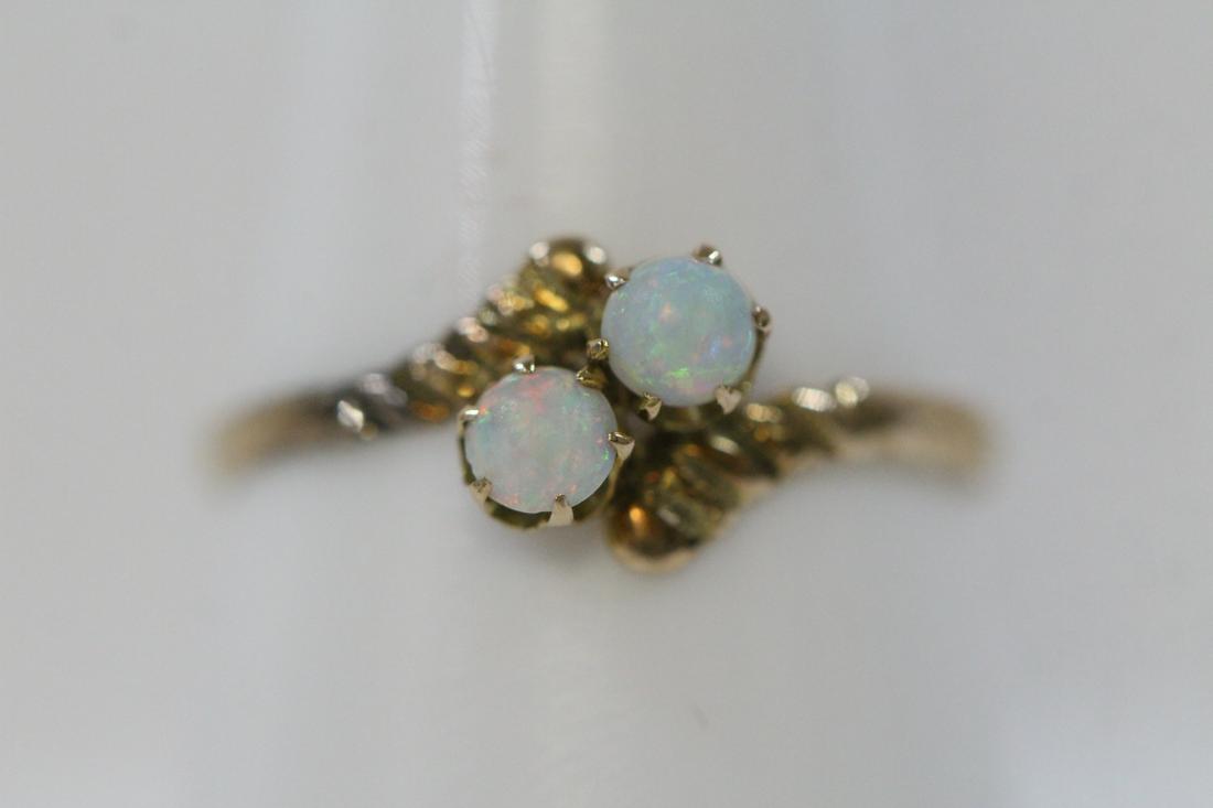 A Victorian 10K opal ring (1 of 10)