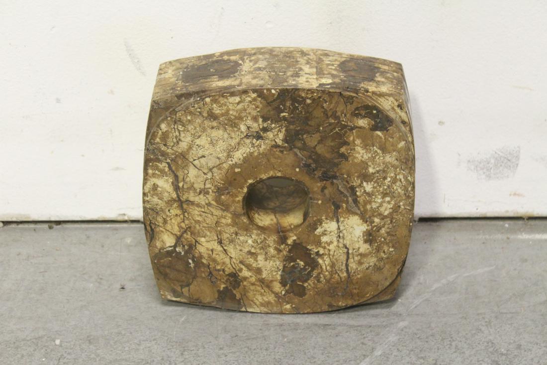 A large Chinese jade carved block (1 of 8)