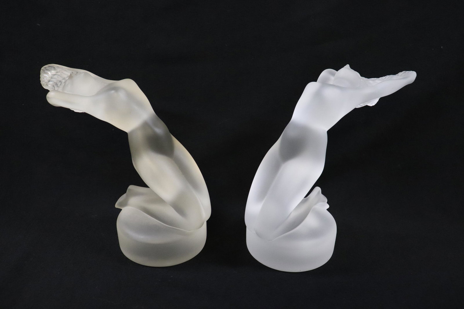 2 lalique frosty crystal nudes (1 of 12)