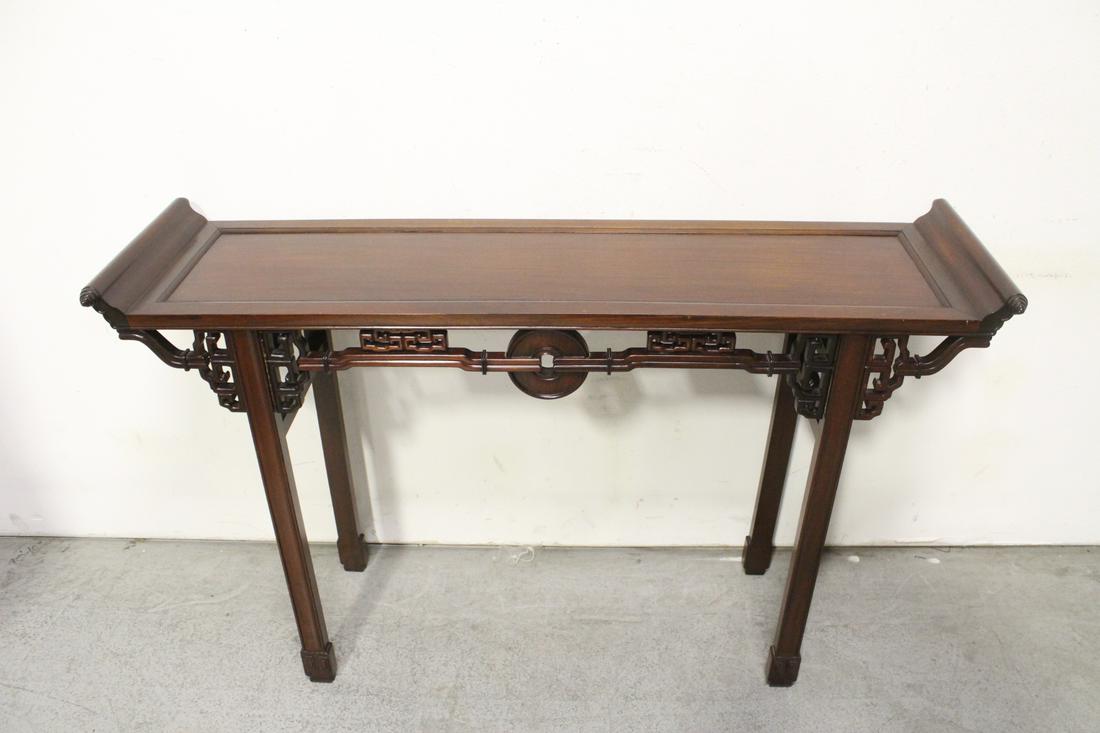 A fine Chinese rosewood altar table (1 of 10)