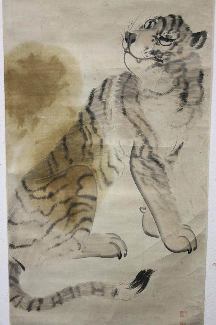 Antique Korean watercolor on paper (1 of 8)