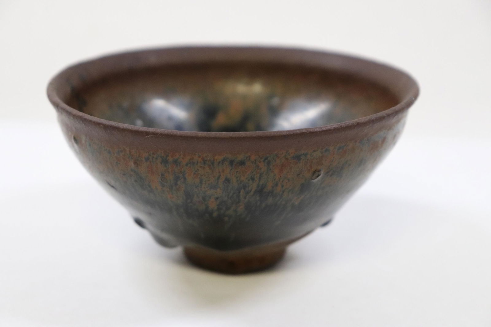 Chinese antique brown glazed bowl: Chinese antique brown glazed bowl, possible Song dynasty, 2.35"Hx4.6"dia