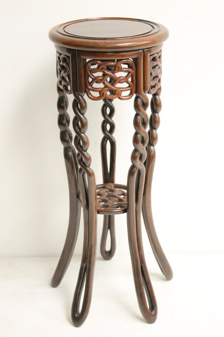 Chinese vintage rosewood stool (1 of 10)