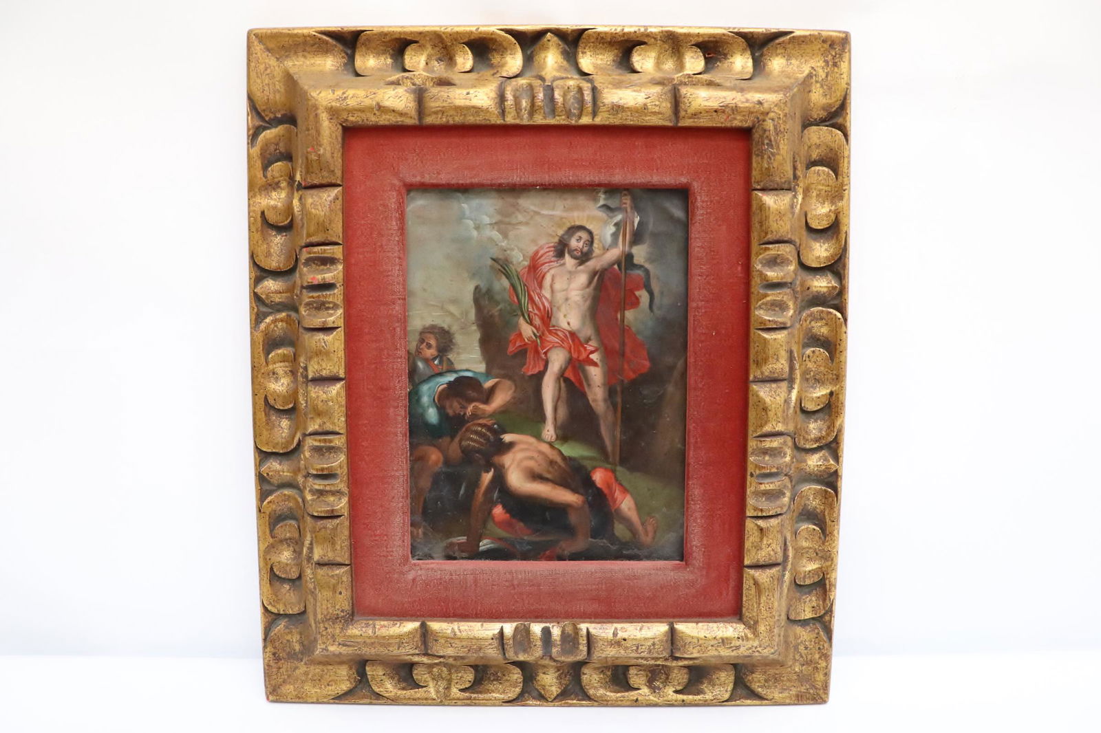 18th/19th century religious oil painting (1 of 10)