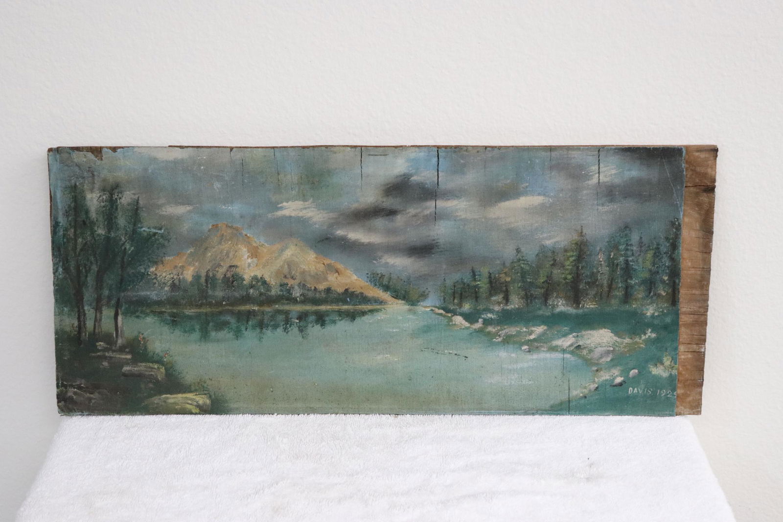 Oil on canvas pasted on panel signed & dated 1925 (1 of 10)