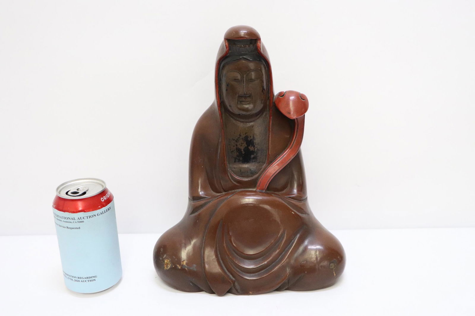 Japanese 19th/20th century lacquer sculpture (1 of 10)