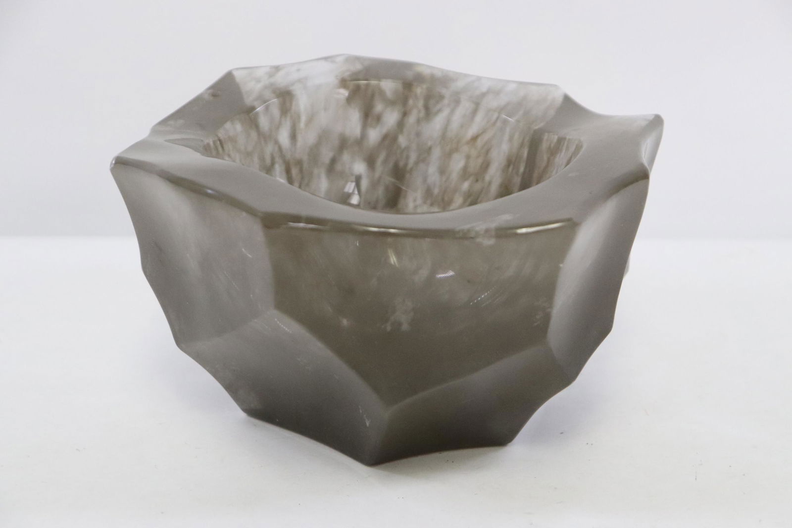 A rare handcrafted crystal bowl by Robert Kuo (1 of 11)