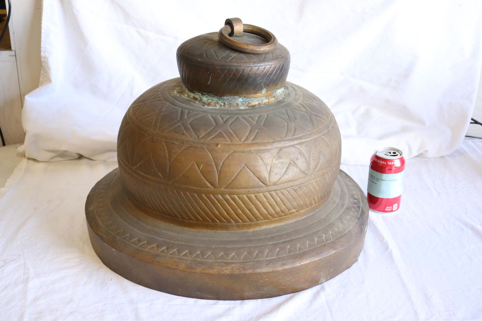 Antique Persian(?) bronze bell (1 of 9)