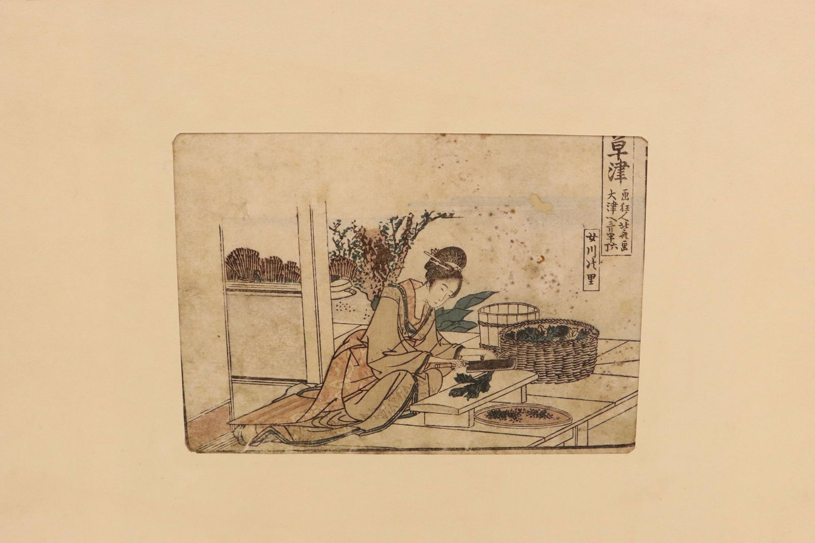 Japanese woodblock print (1 of 8)