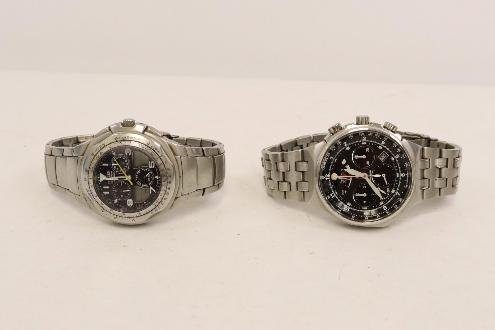 2 Citizen Eco drive wrist watches: 2 Citizen Eco drive wrist watches