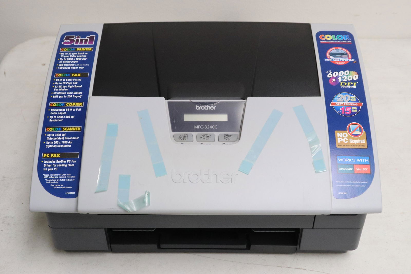 Brother MFC-3240C color printer/ scanner/ Fax (1 of 9)