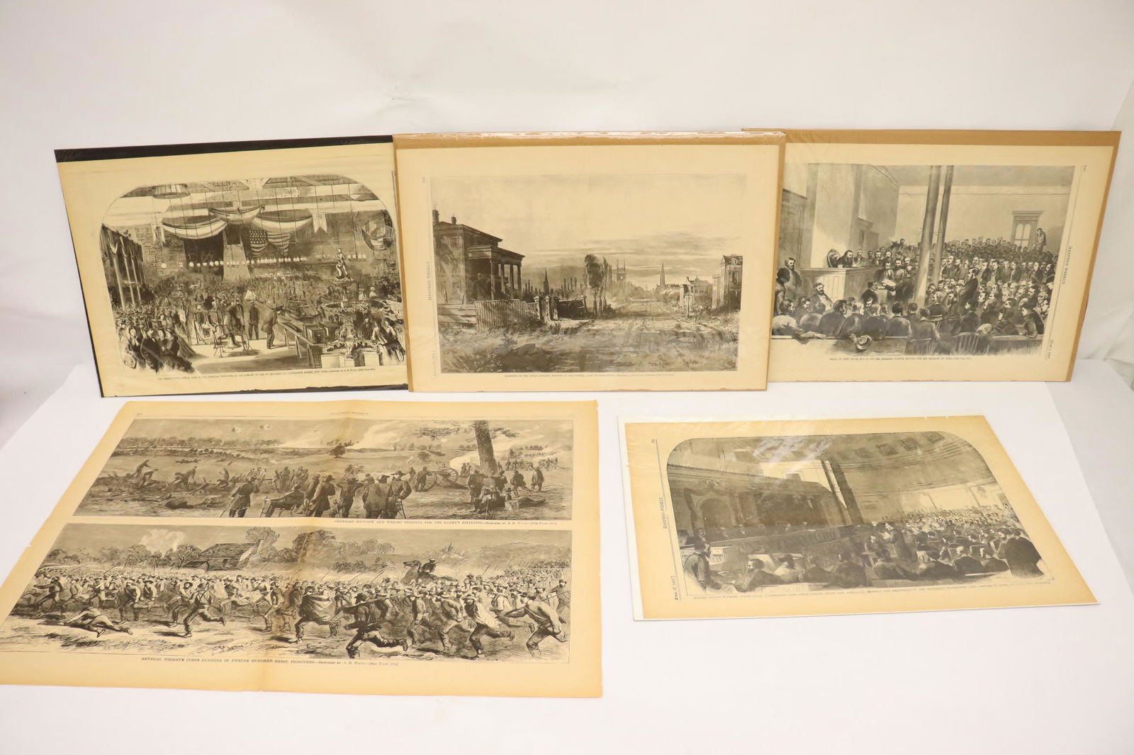 Lot of Happer weekly newspaper (1 of 10)