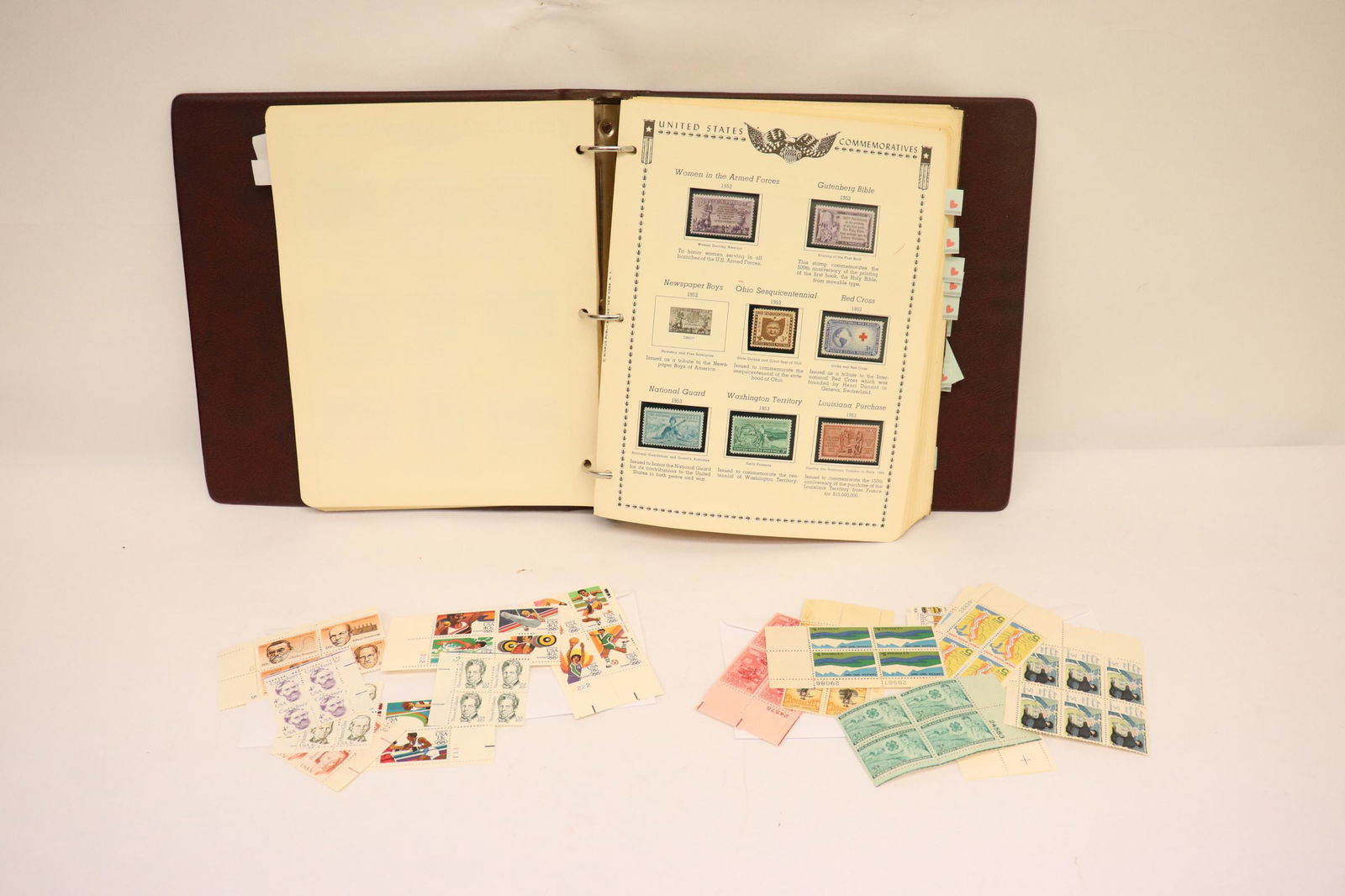 Book of US commemorative stamps (1 of 10)