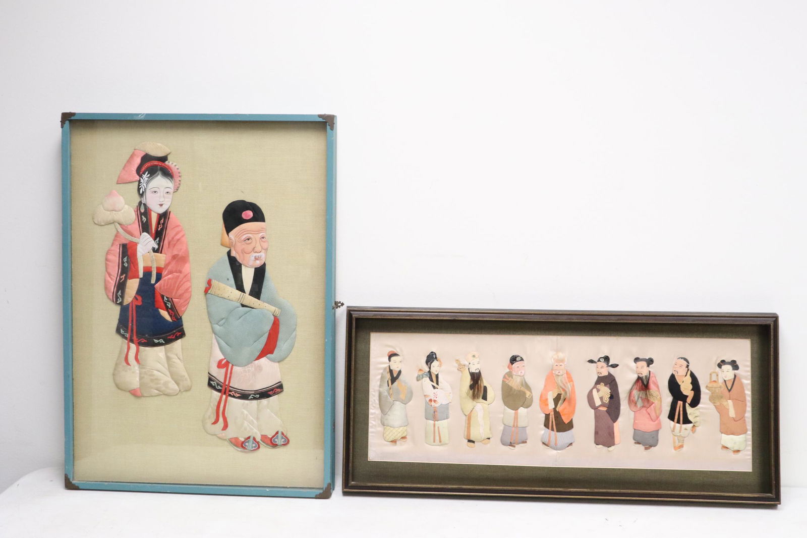 2 framed Chinese collage (1 of 10)