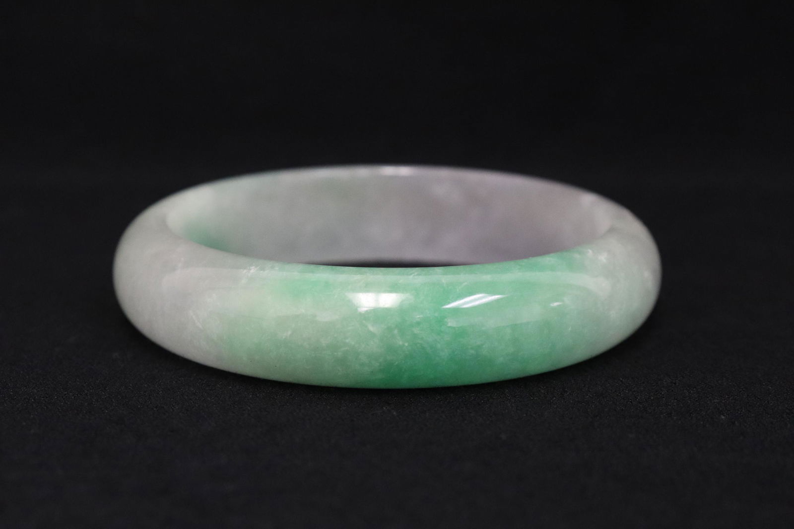 Chinese jadeite like bangle (1 of 9)
