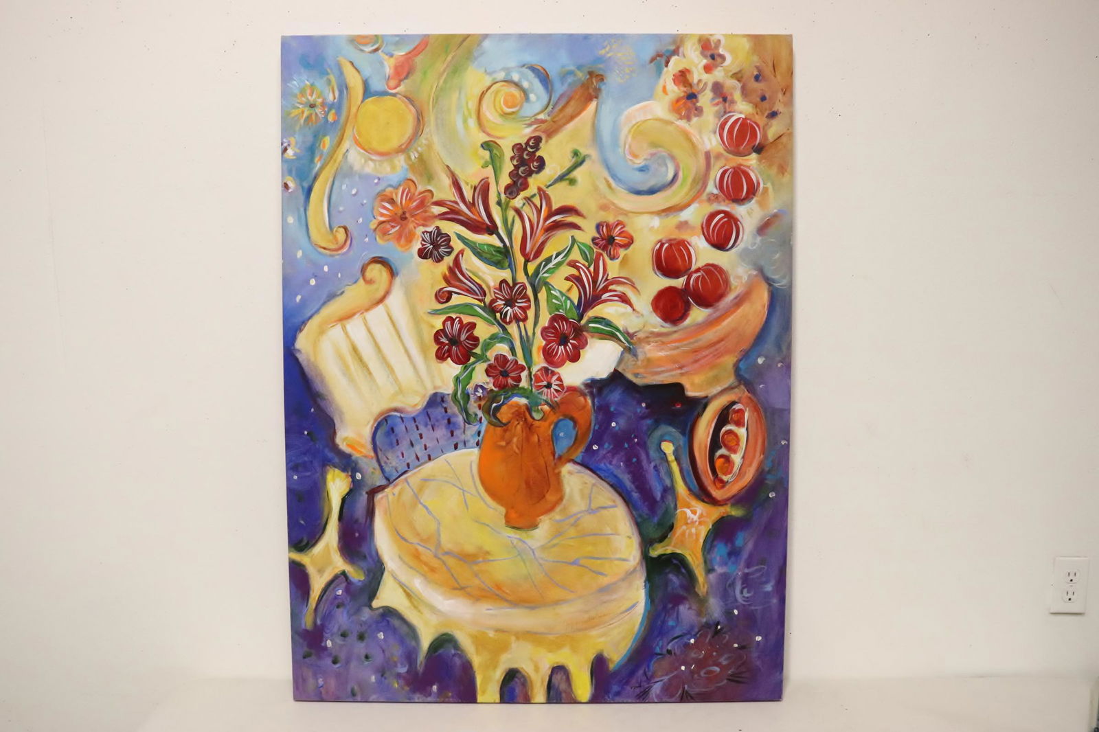 Lg contemporary o/c painting by Joyce Liberman (1 of 11)