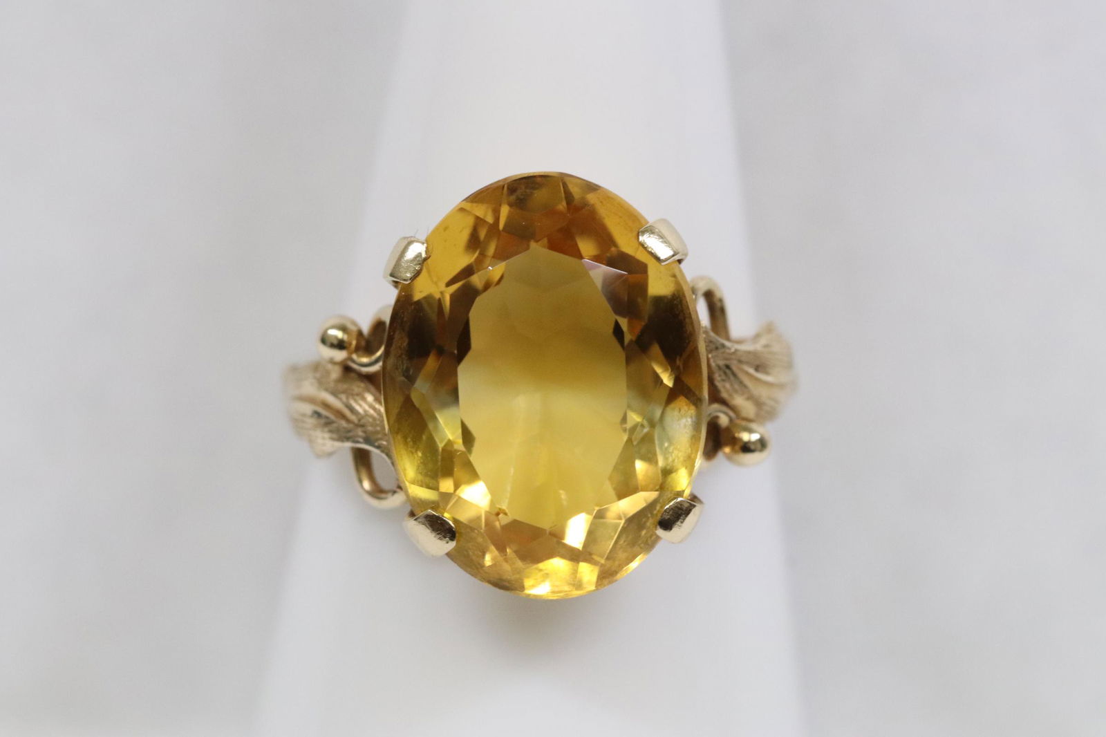 14K Y/G ring with citrine (1 of 10)