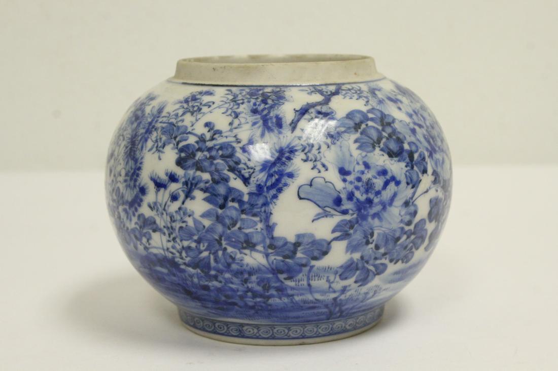 Fine Chinese blue and white jar (1 of 10)