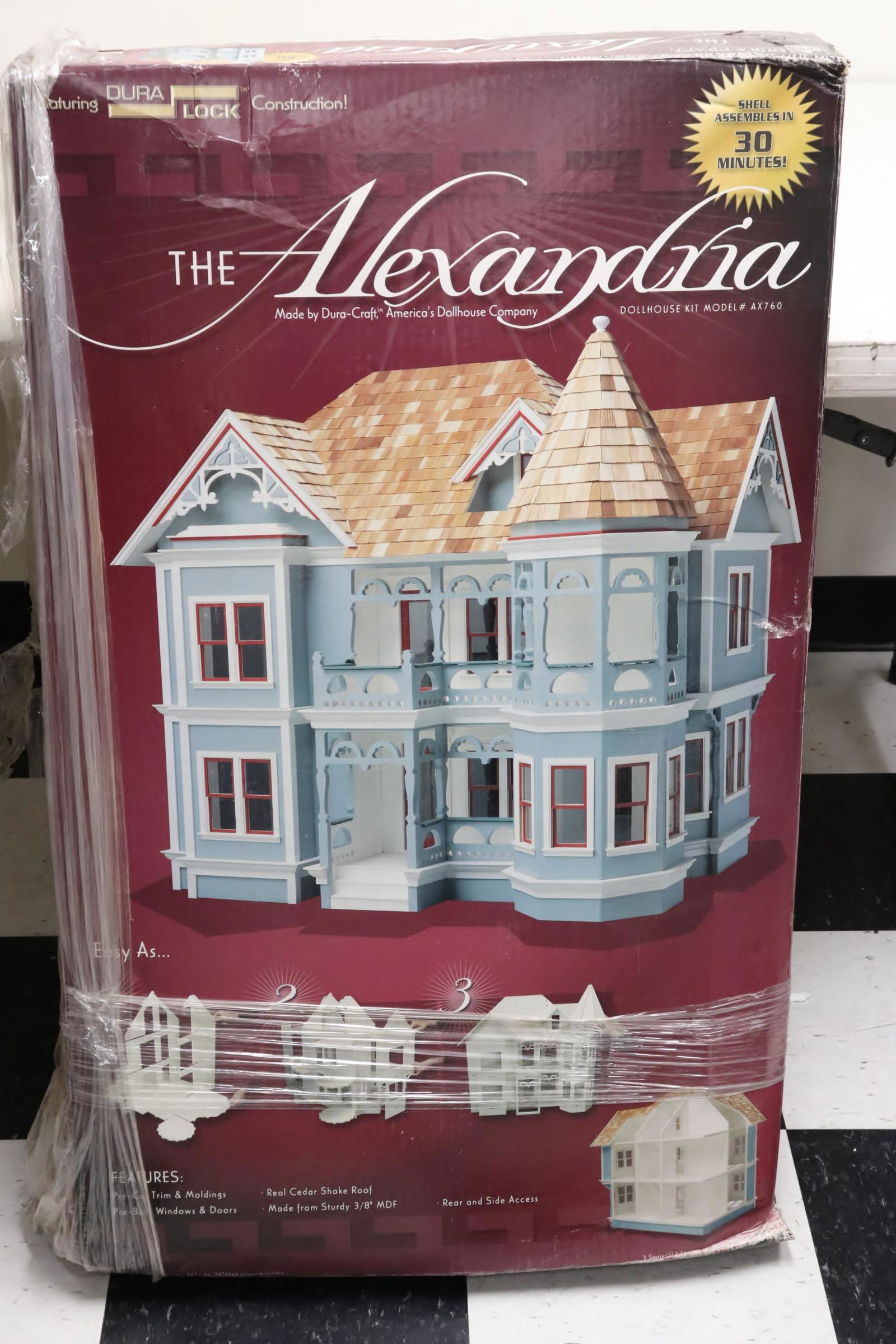 New in box large doll house (1 of 9)