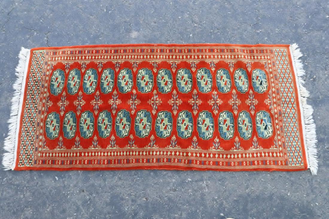 Small Persian handmade wool rug (1 of 8)