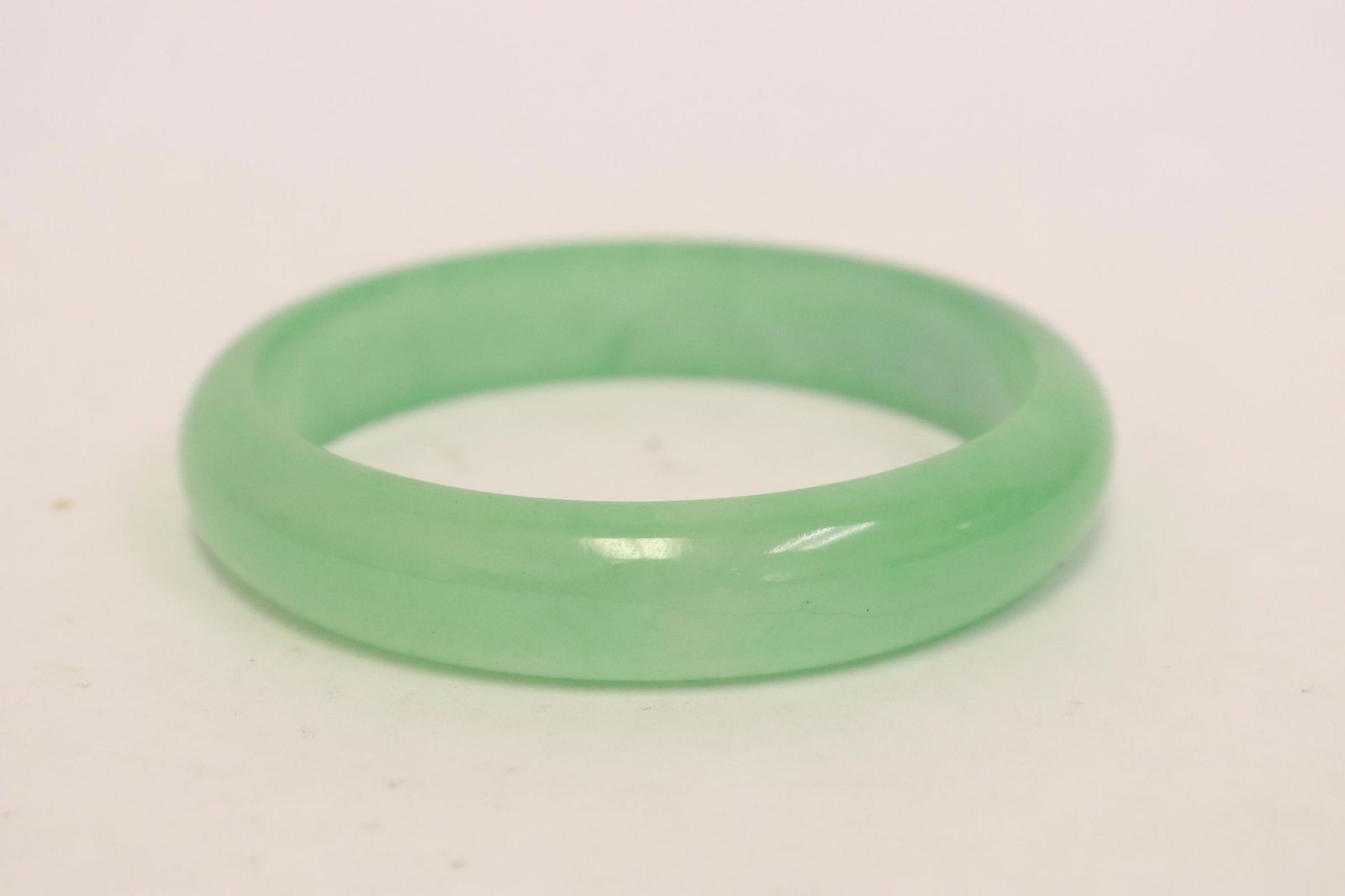 Chinese jadeite like bangle (1 of 7)