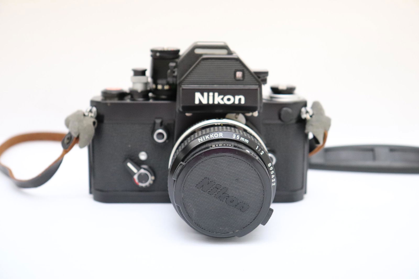 Nikon F2 camera with Nikkor 35mm 1:2 lens (1 of 10)