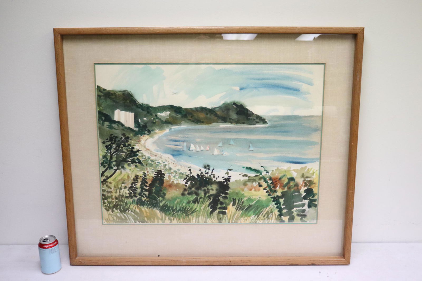 Large w/c on paper painting by Michael Frary (1 of 10)