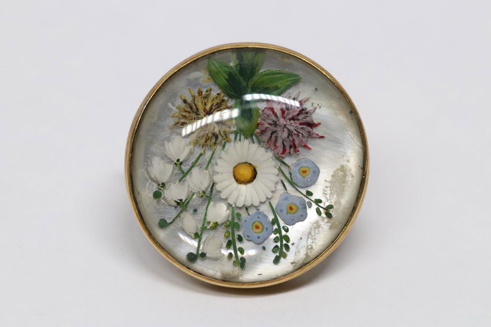 Beautiful Victorian 14K rose gold brooch (1 of 10)