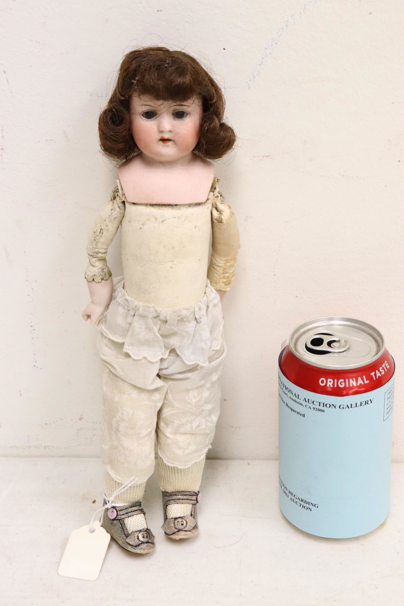 Antique German bisque head doll by Heubach (1 of 11)