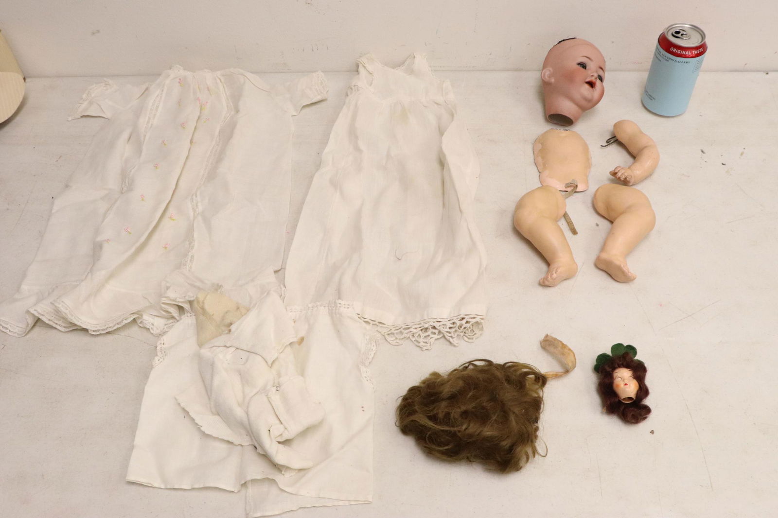 Antique German bisque head doll by Kestner (1 of 9)