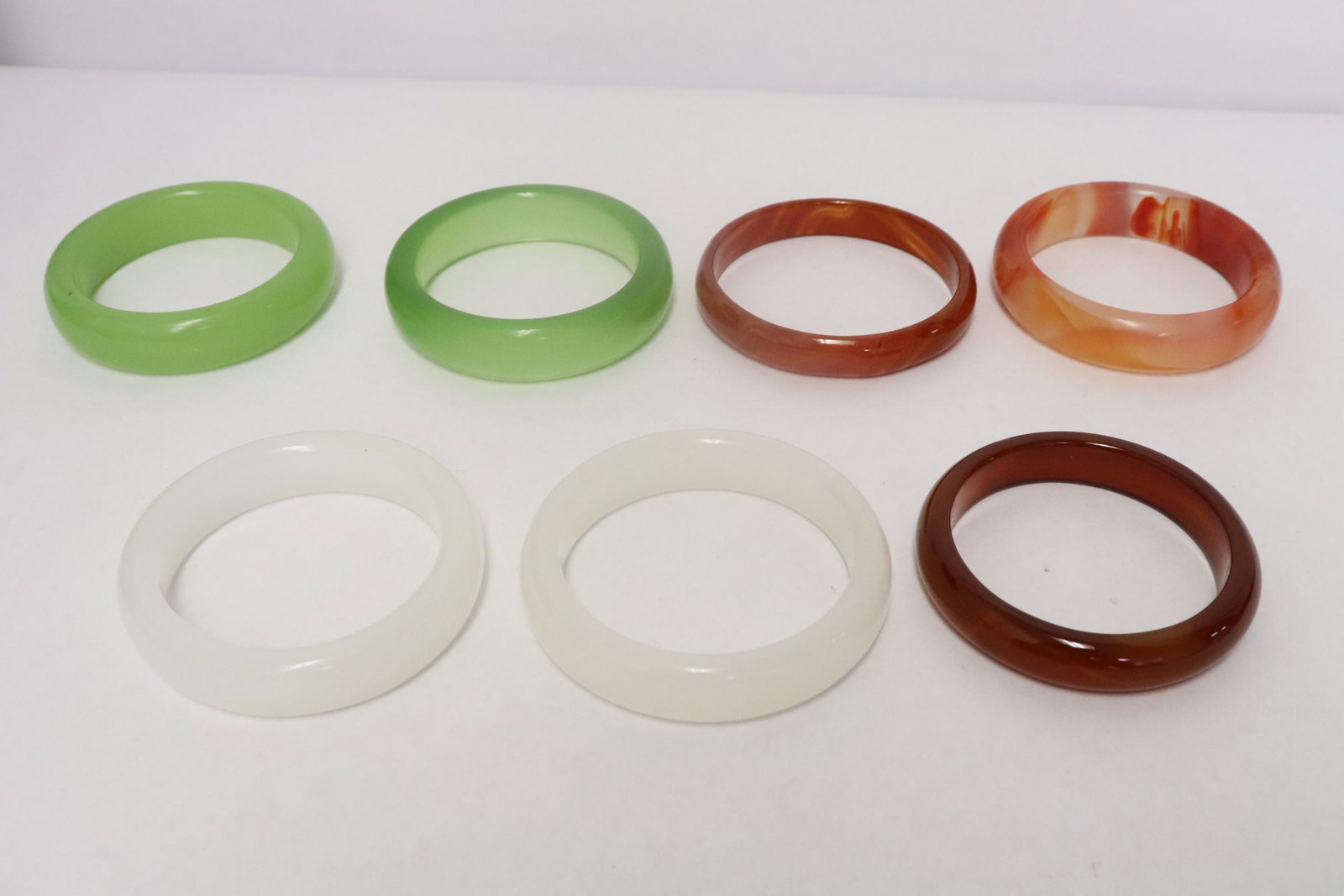 7 Peking glass bangles (1 of 9)