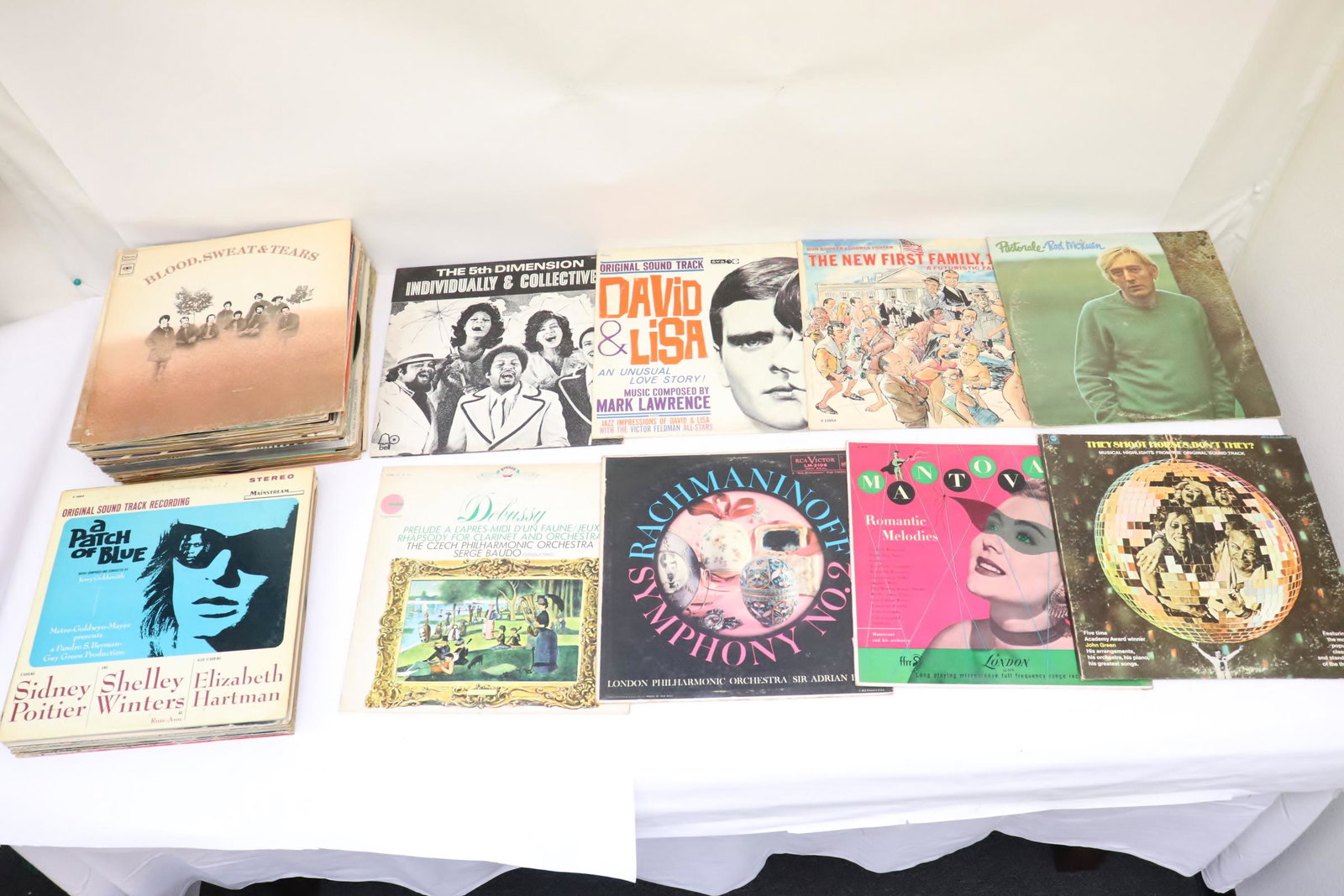 Approx. 40 LP; rock n roll, soul, jazz, etc (1 of 8)