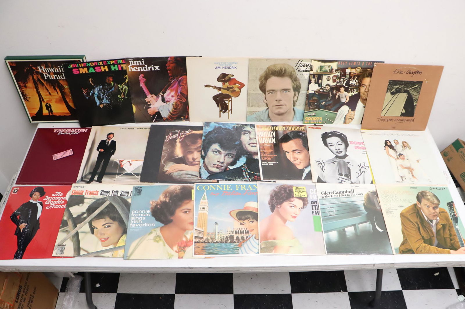 Over 20 LP, Jimi Hendrix, Hawaii songs (1 of 9)