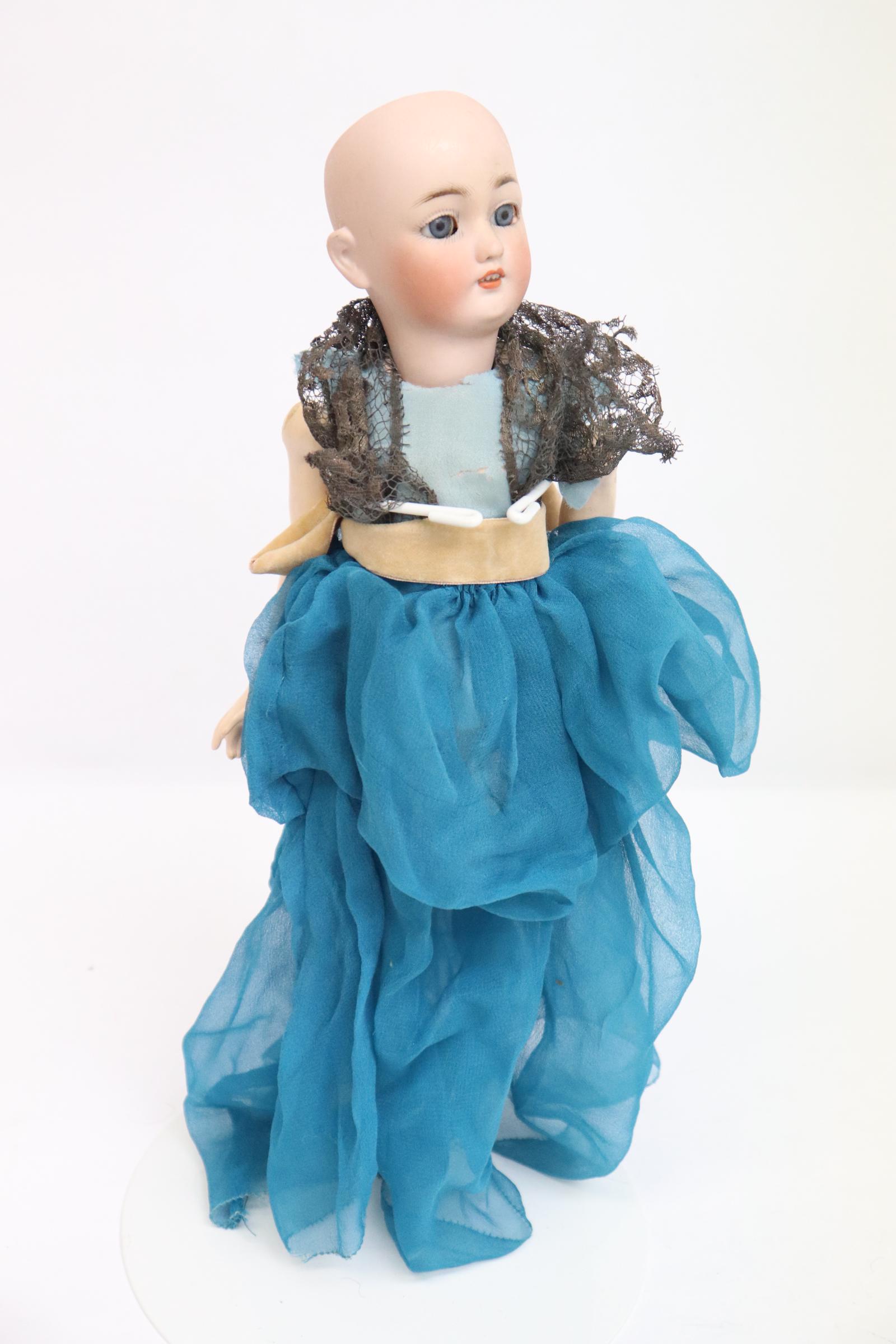 Antique German bisque head doll by Simon Halbig (1 of 9)