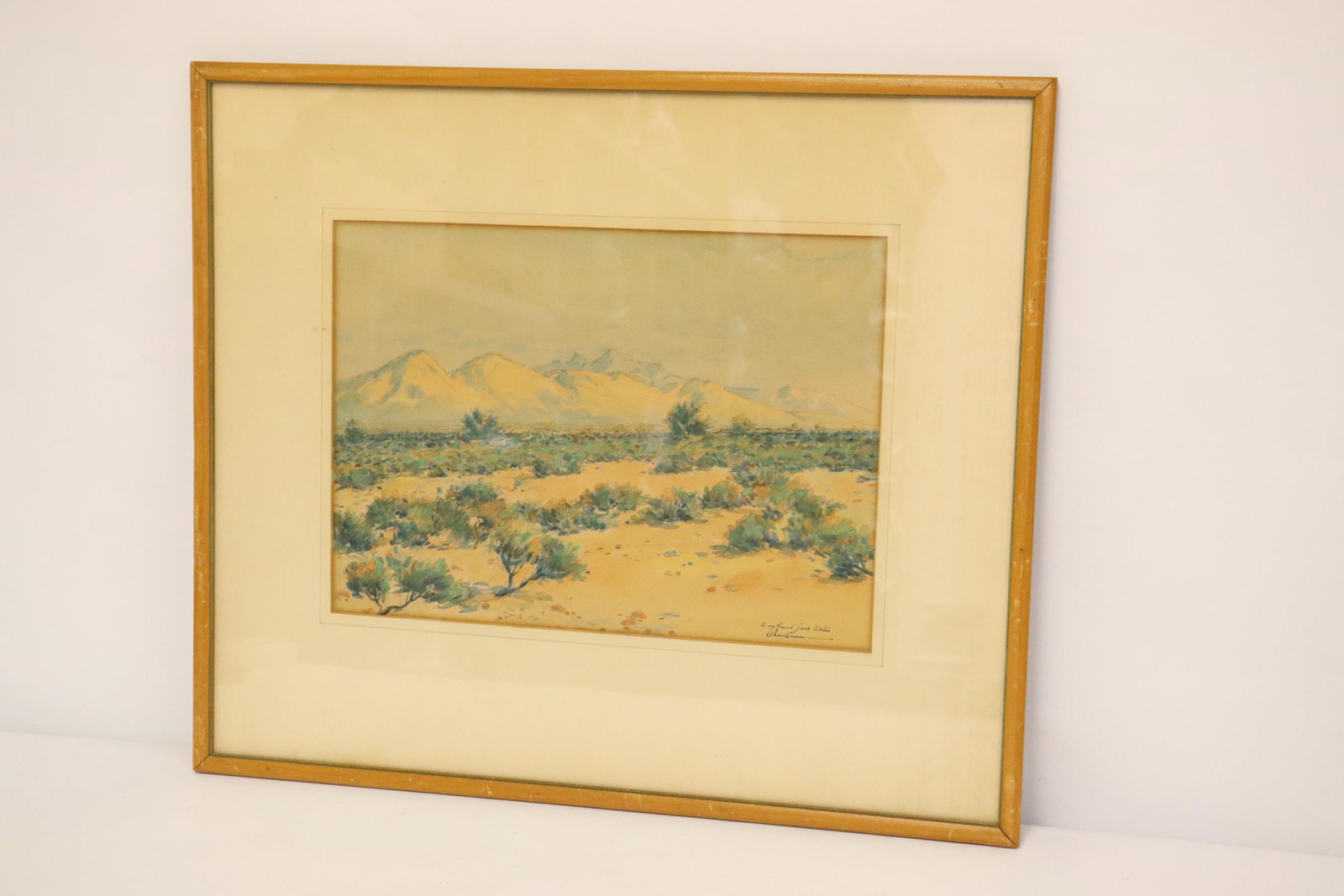 W/c "desert scene landscape" byCharles Owens (1 of 10)