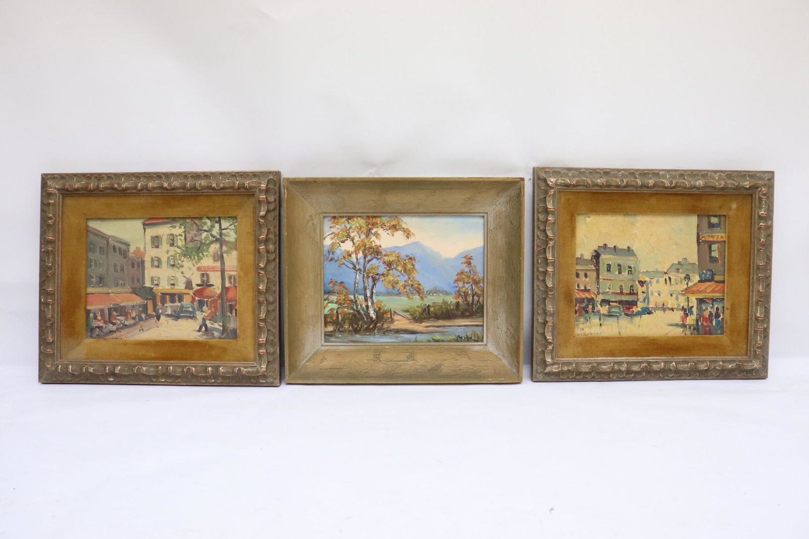 3 framed oil paintings (1 of 10)