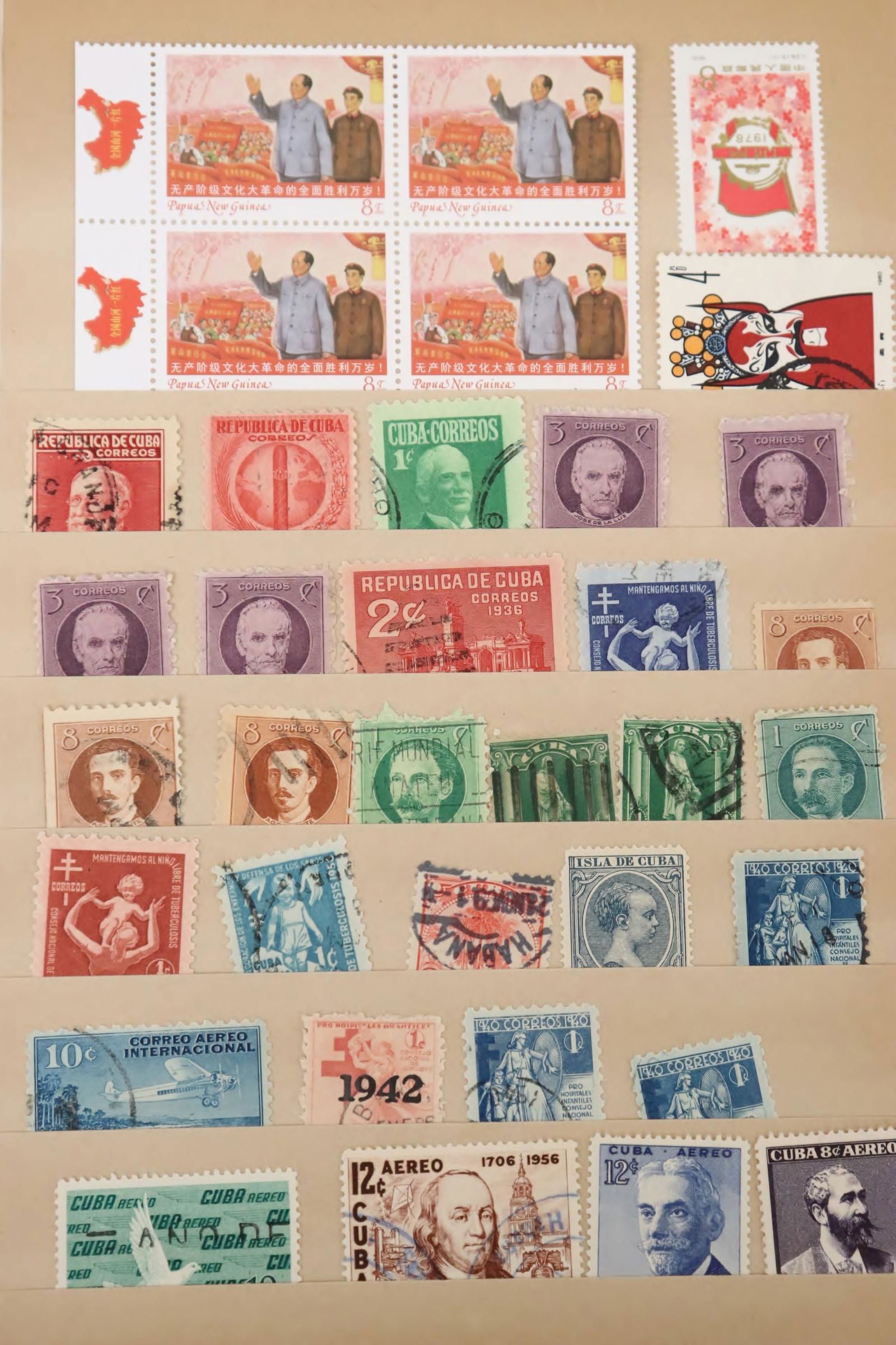 Lot of Chinese stamps (1 of 9)