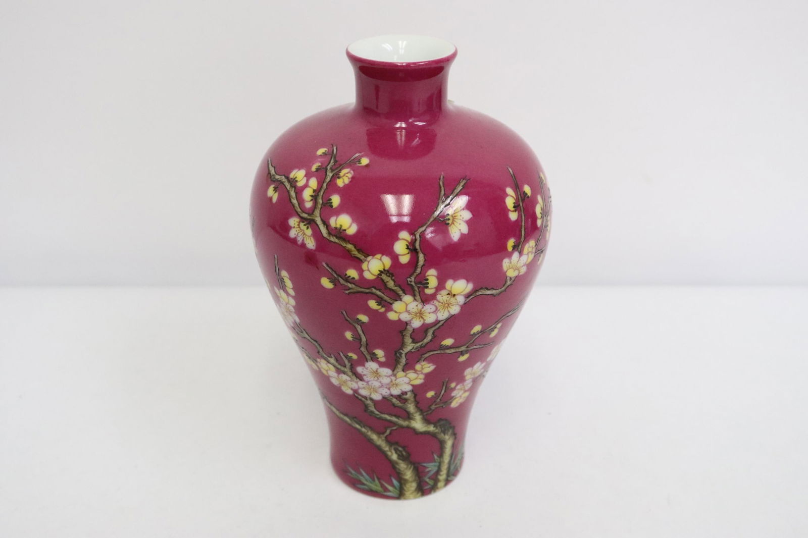 A famille rose porcelain small meiping (1 of 10)