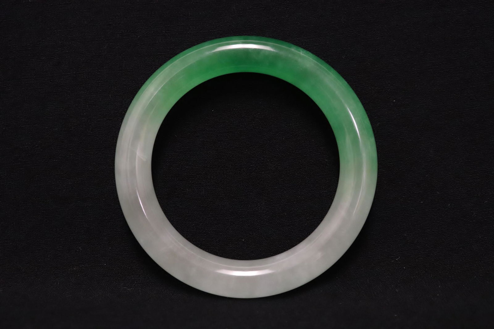 Chinese jadeite like bangle (1 of 9)